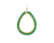 Earring Teardrop Beaded