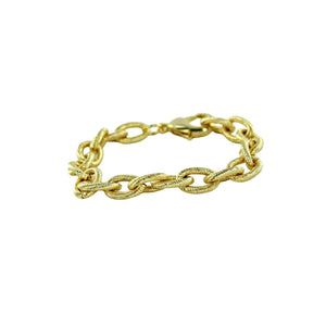 Bracelet Chain Link Textured